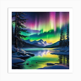 Aurora Borealis 60 Art Print