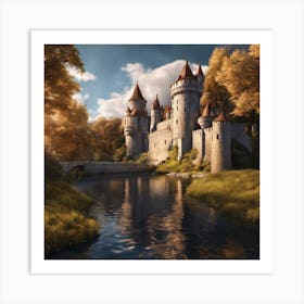 Fairytale Castle 22 Art Print