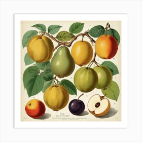 Fruit Tree Art Print