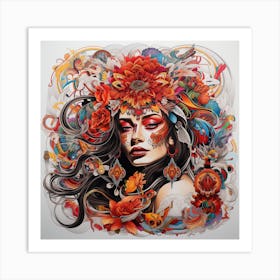 'Flora' Art Print