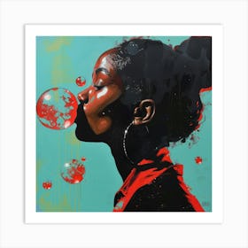 Bubbles 1 Art Print