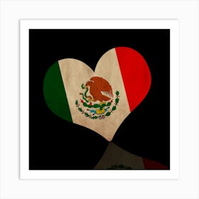 Heart Of Mexico Art Print