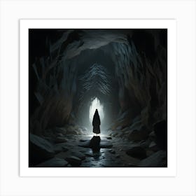 Spirit In A Cave Art Print