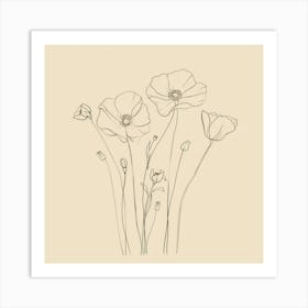 Poppies 44 Art Print