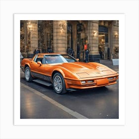 Chevrolet Corvette 1 Art Print