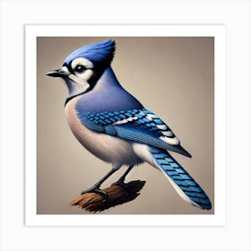 Blue Jay 2 Art Print