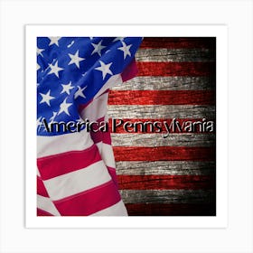 America,Pennsylvania design HD.5 Art Print