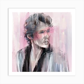 Handsome man Art Print