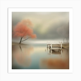 Into The Mist Art Print