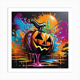 Halloween Pumpkin 2 Art Print