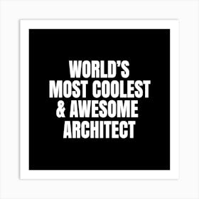 Architect Art Print