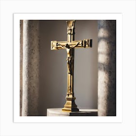 Cross Of Jesus 2 Art Print