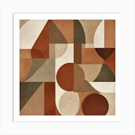 Abstract Shapes Art Print