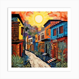 Mexican Street Art Print