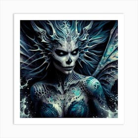 Demons And Dragons Art Print
