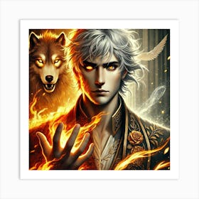 Lucian Ashheart Dual Heritage Art Print