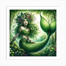 Mermaid Art Print