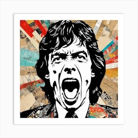 Rolling Stones Art Print