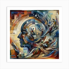 Abstract Painting 1 Art Print