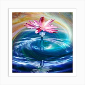 Lotus Flower 2 Art Print