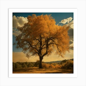 3d Art In Style Ansel Adams (2) Art Print