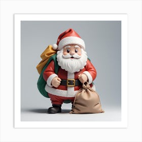 Santa Claus 3 Art Print