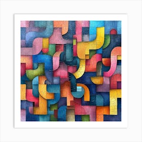 Abstract Painting 15 Art Print