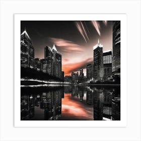 Shanghai Cityscape Art Print