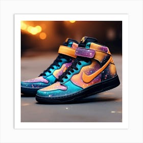 Nike Dunk High Galaxy 2 Art Print