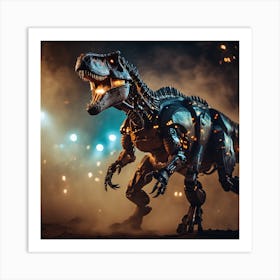 Jurassic World Dinosaur Art Print