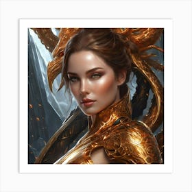 Golden Demon th Art Print