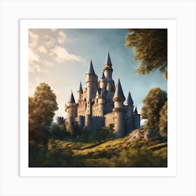 Cinderella Castle 5 Art Print