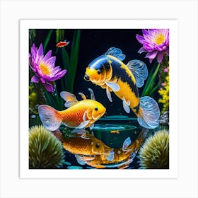 Koi Fish 1 Art Print