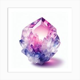 Crystal 5 Art Print