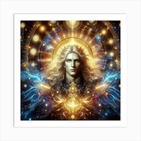 Angel Of Light 4 Art Print