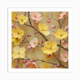 Cherry Blossoms Art Print