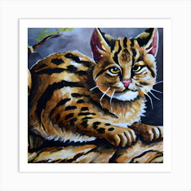 Pretty Cat Art Print