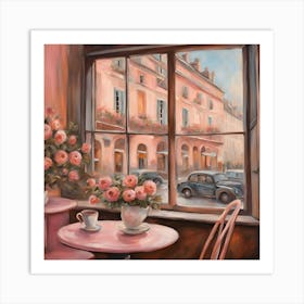 Cafe Paris 1 Art Print