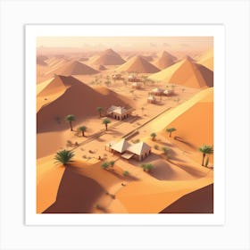 Sahara Desert 122 Art Print