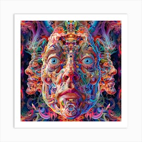 Psychedelic Art 4 Art Print