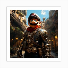 Mario Bros 28 Art Print