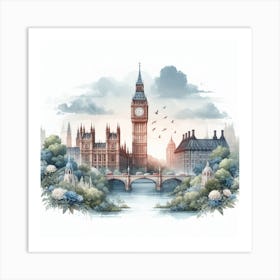 Big Ben 7 Art Print