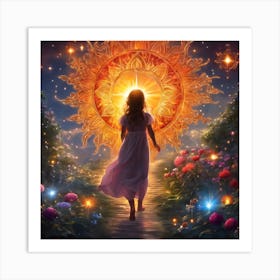 Girls dream Art Print