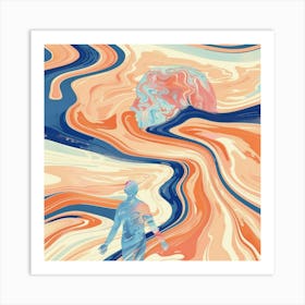 Ocean Waves 19 Art Print