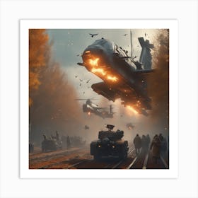 Battlefield Hd Wallpaper Art Print