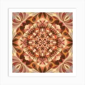 Abstract Mandala 10 Art Print