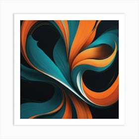 Abstract Painting 604 Art Print