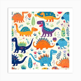 Dinosaurs 1 Art Print