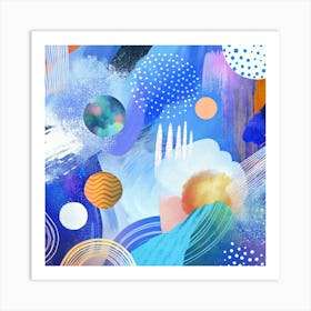 Abstract Painting 77 Art Print