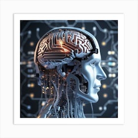 Artificial Intelligence 53 Art Print